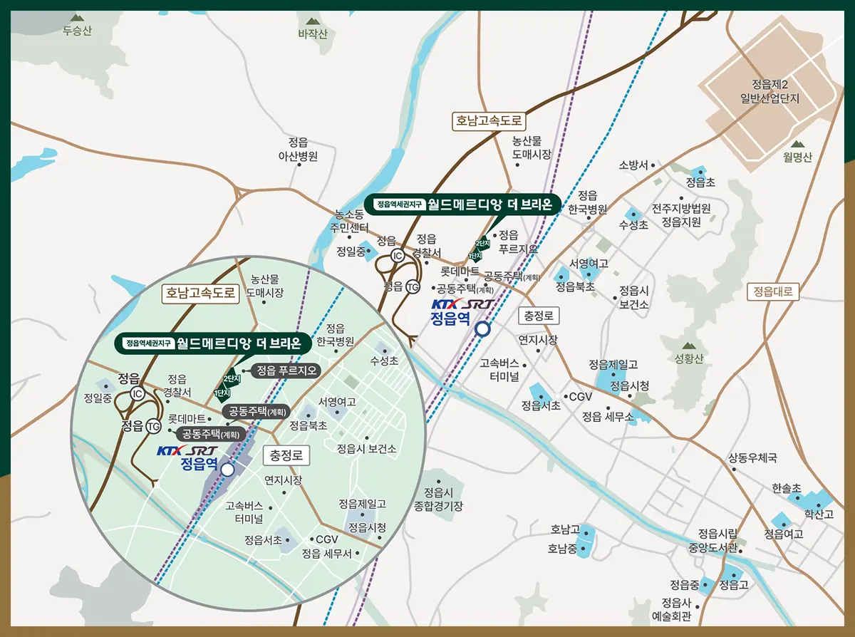 사업지 위치지도입니다